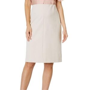 Vince Camuto Cream Pencil Skirt size 0